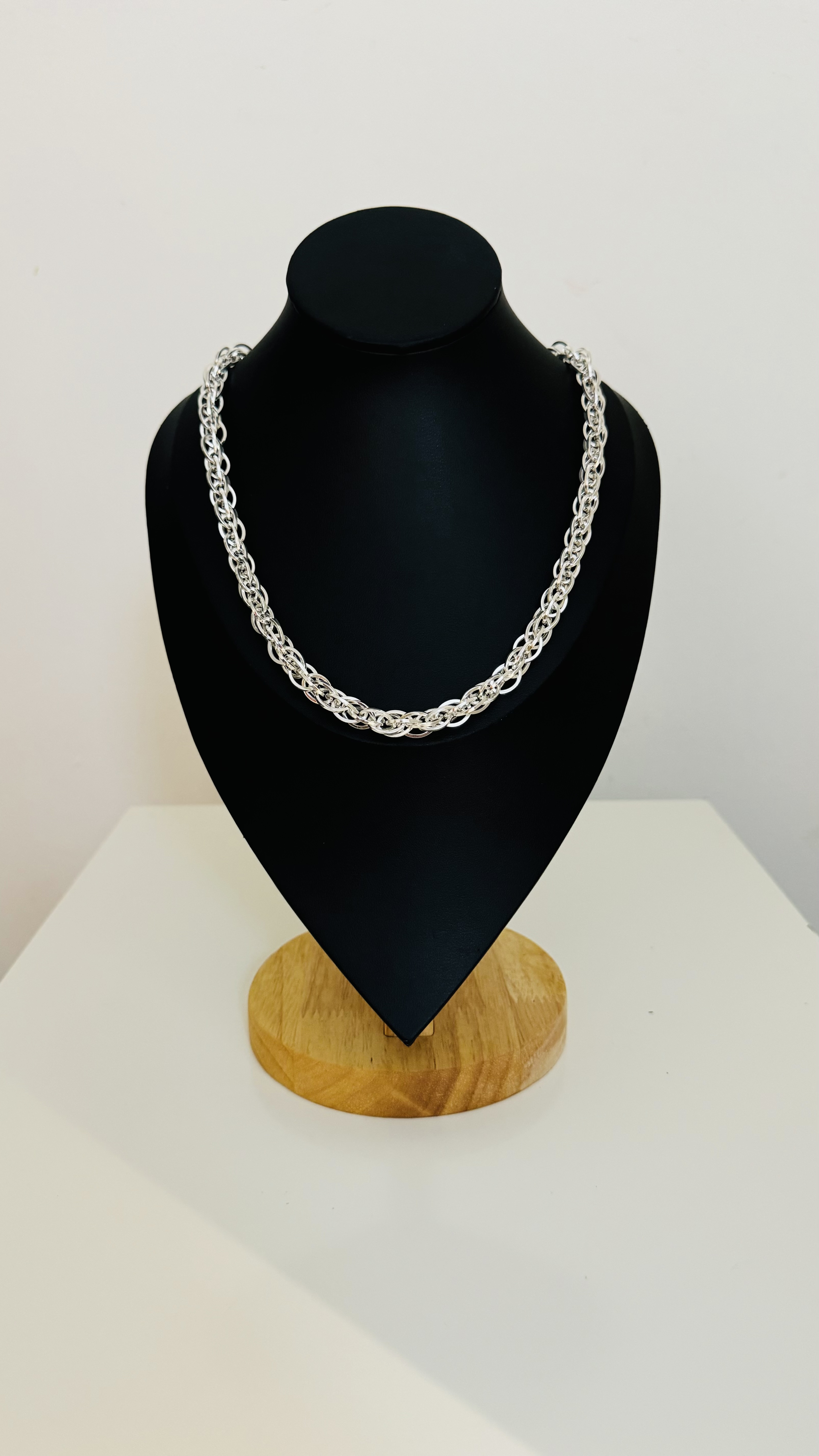 THICK SILVER CHAIN 12mm