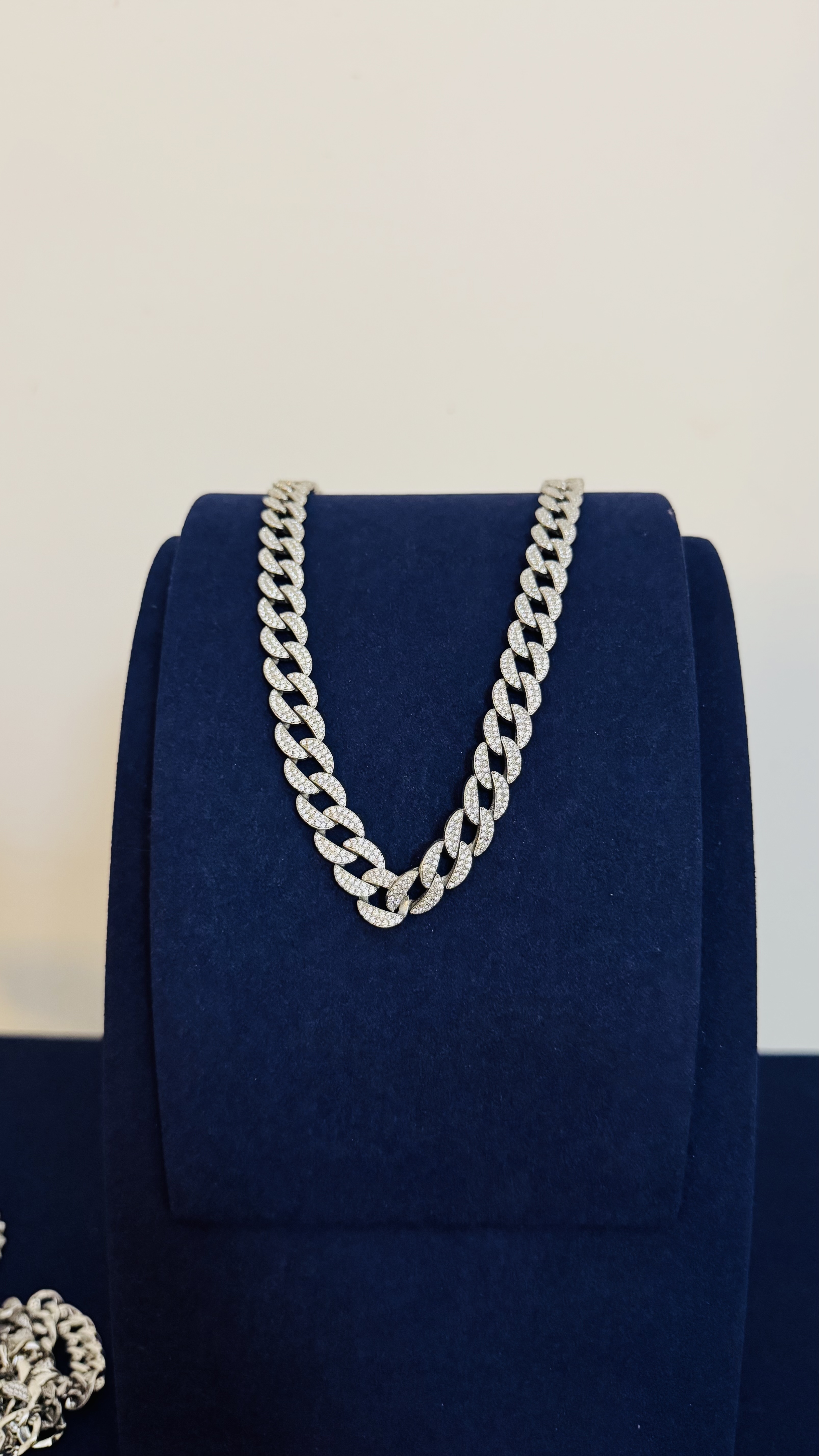 Round link SILVER CHAIN 80g
