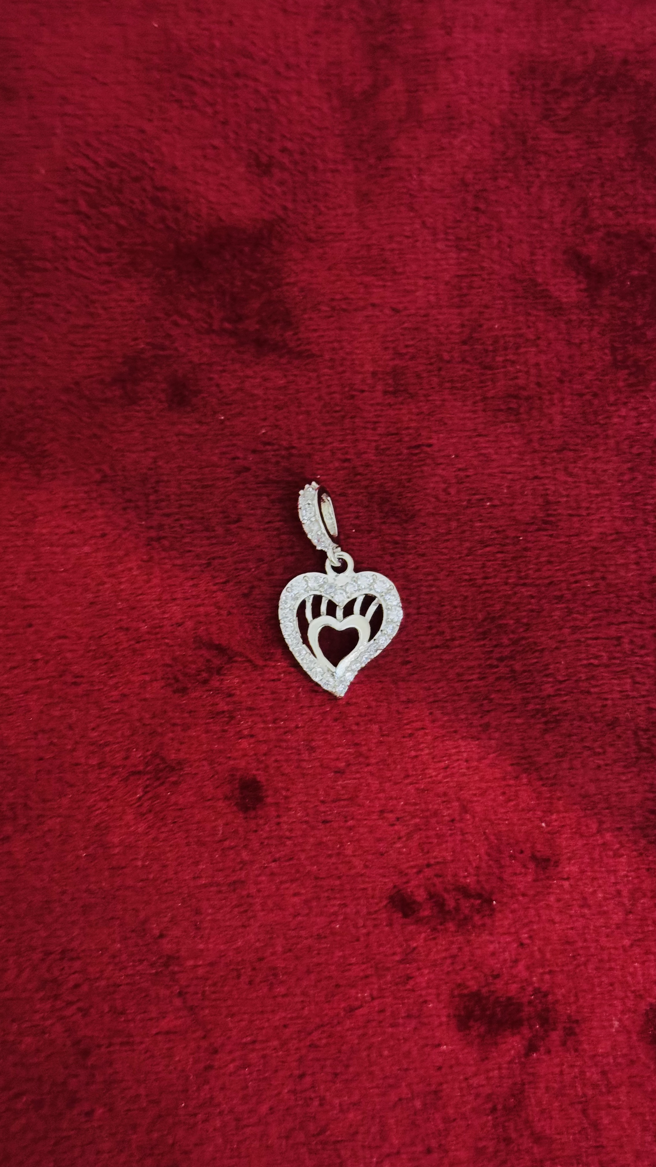 HEART PENDANT SILVER WOMEN