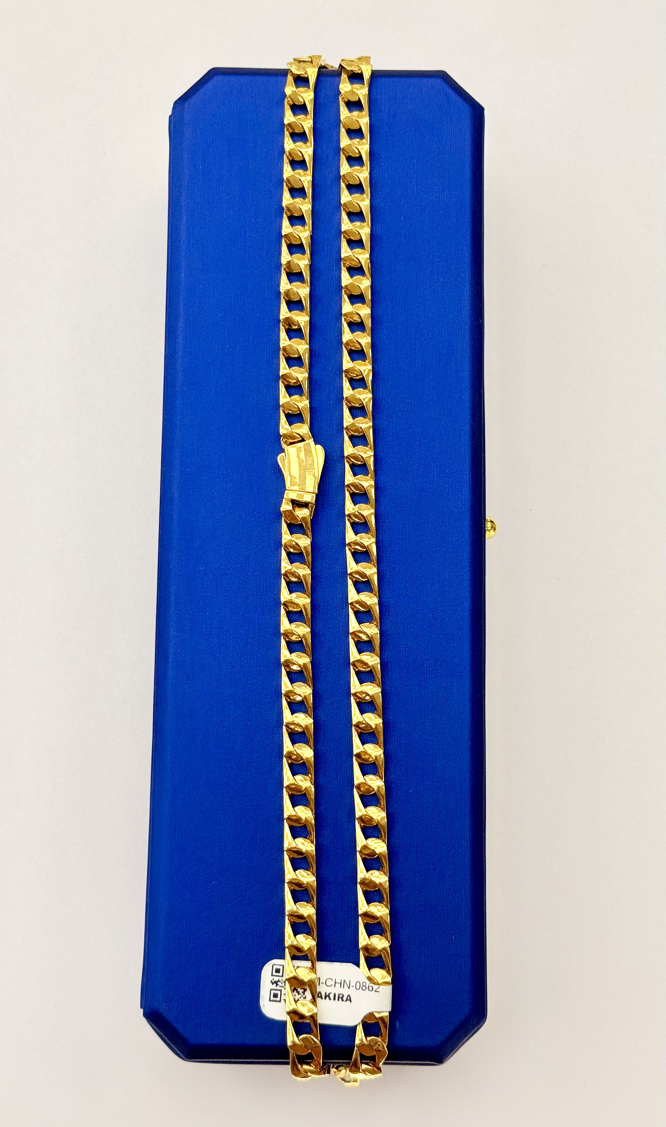 Men gold chain 28.15g