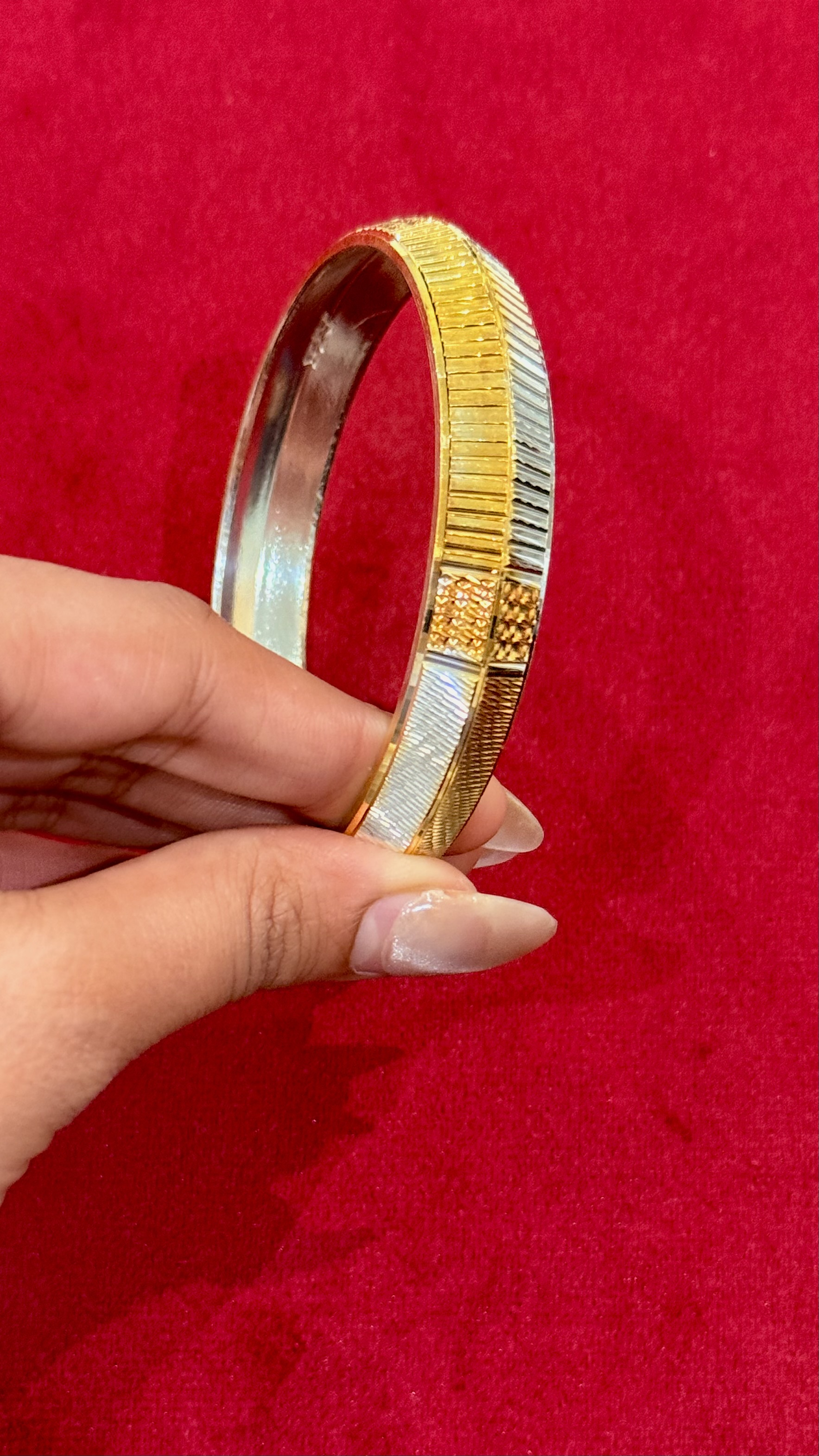 SOLID SILVER MENS KADA