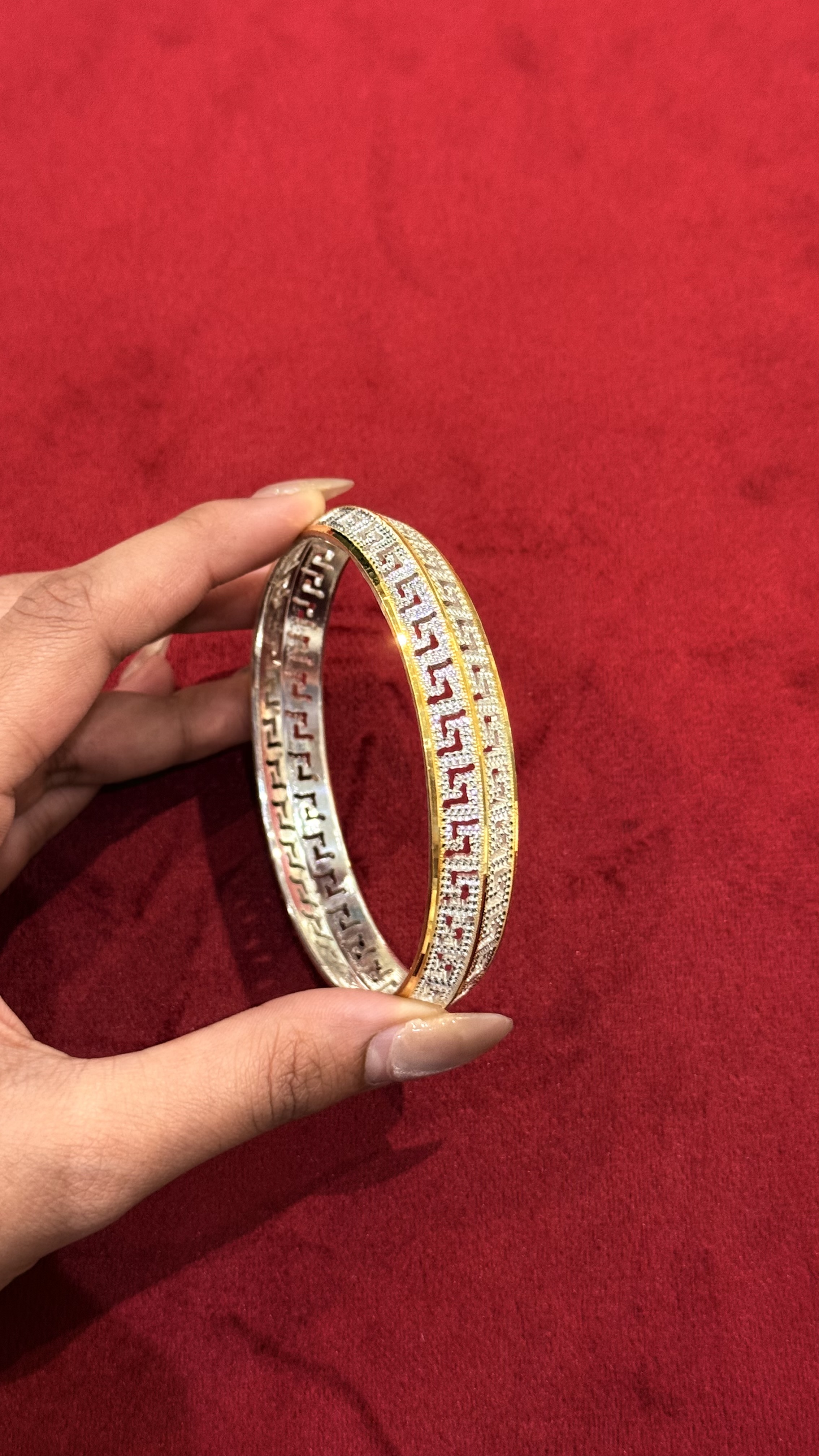 VERSACE DESIGN MENS SILVER KADA