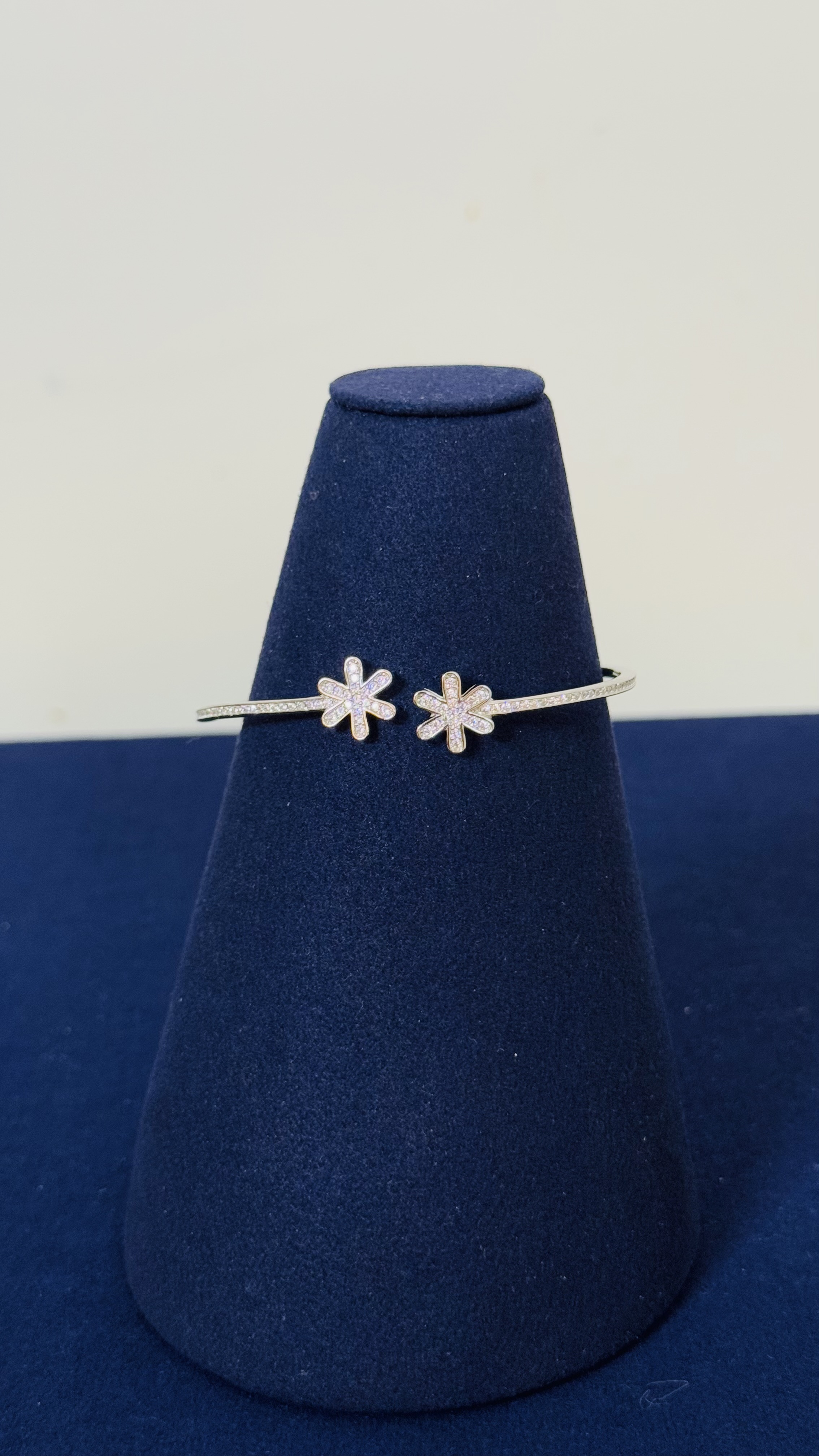 Mini Flowers Sterling Silver Bracelet