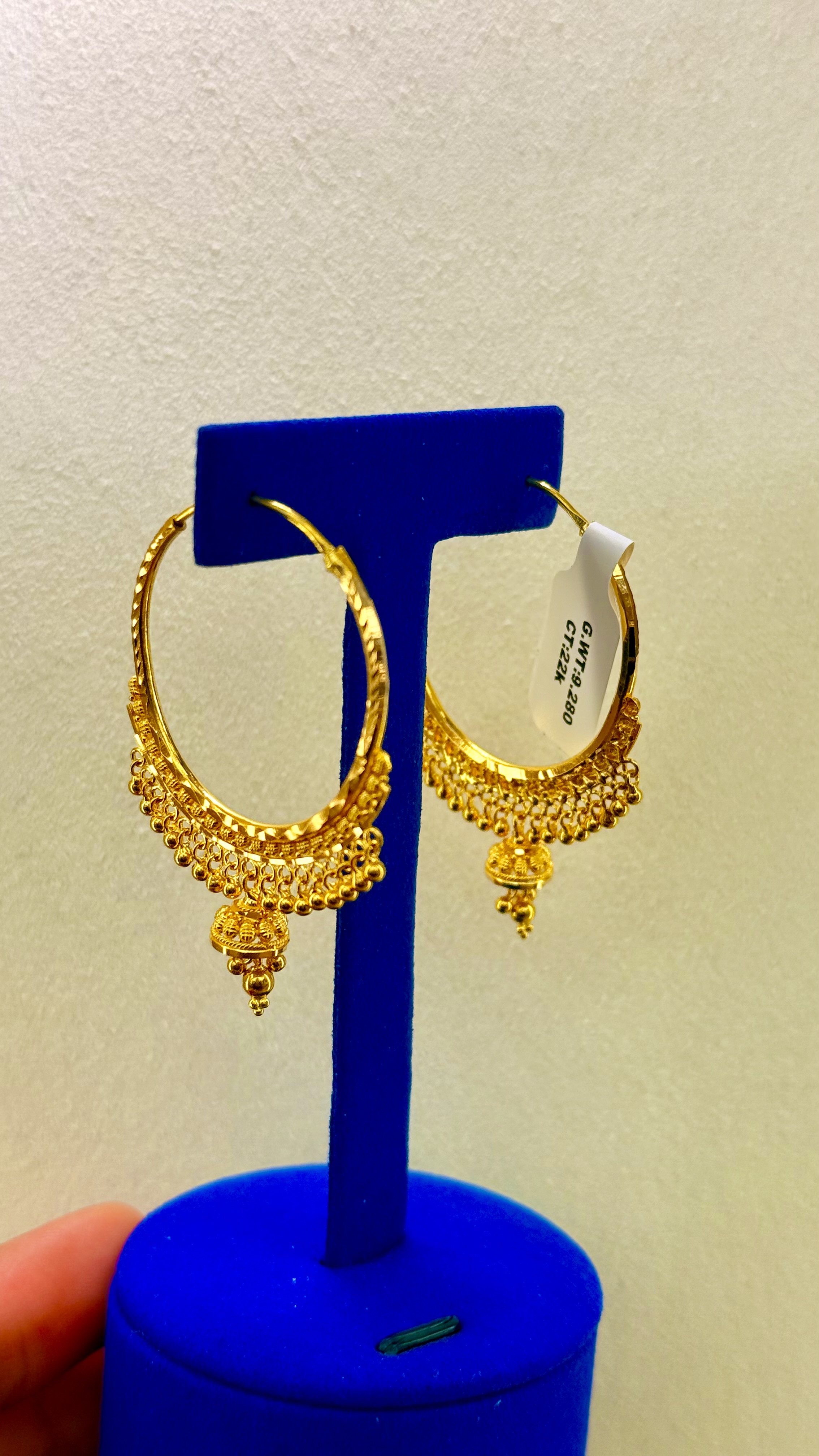 Women earrings 9.28 g