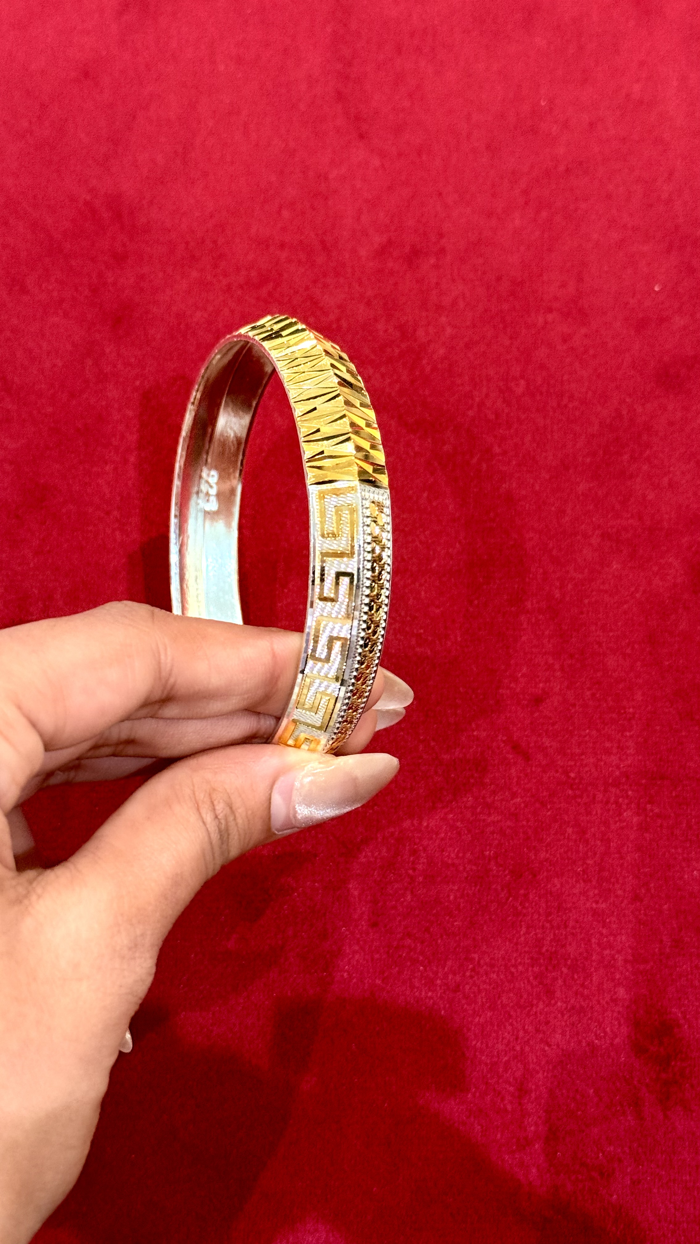 MENS DESIGNER SILVER KADA