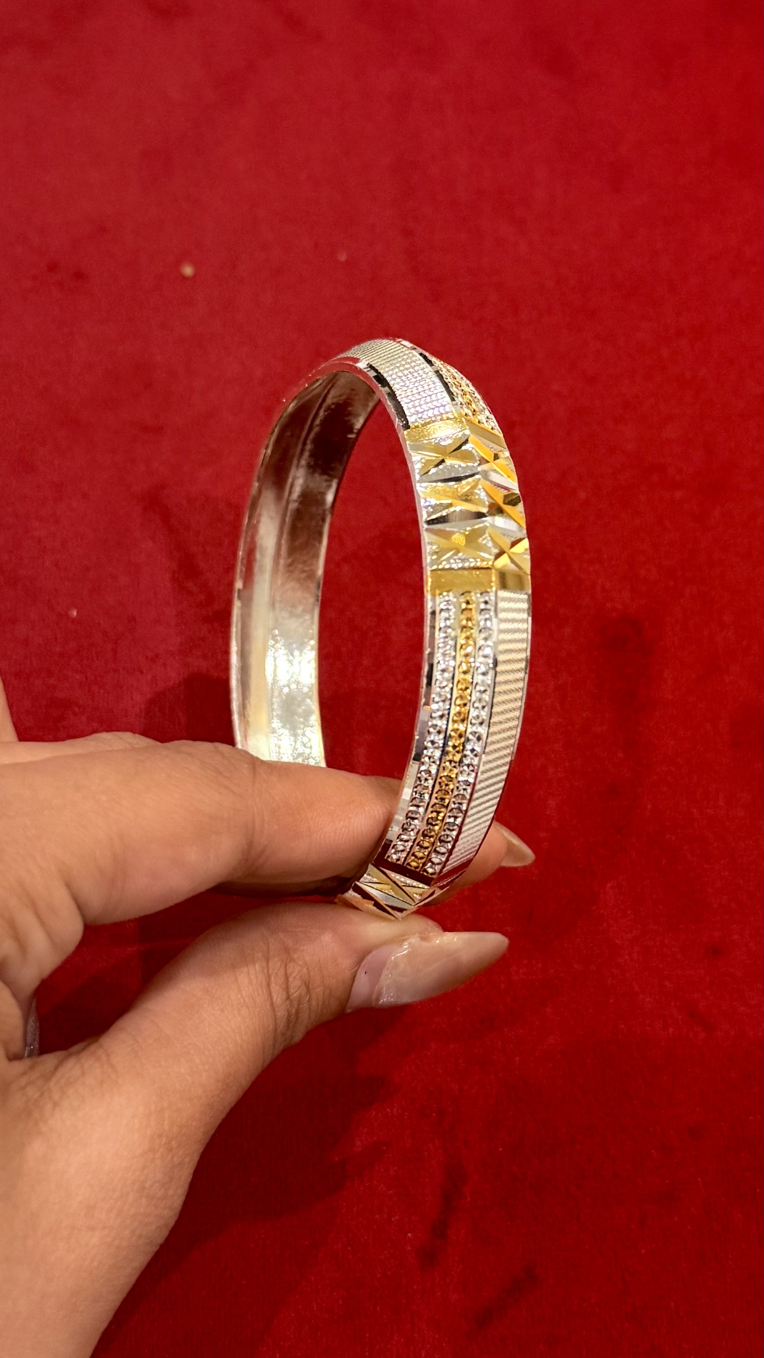 54.82gram SILVER MENS KADA