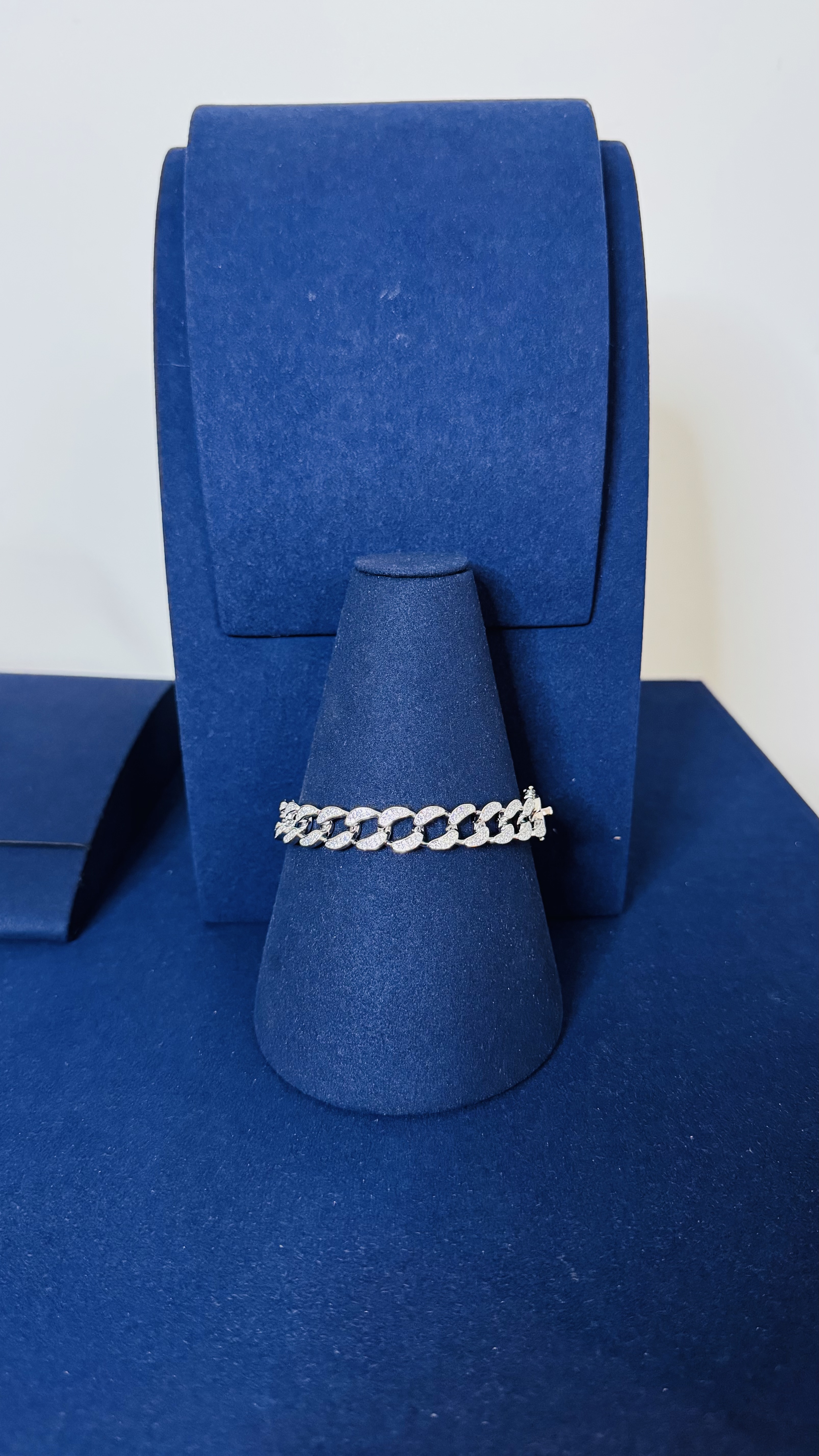 SILVER MONO LINK BRACELET
