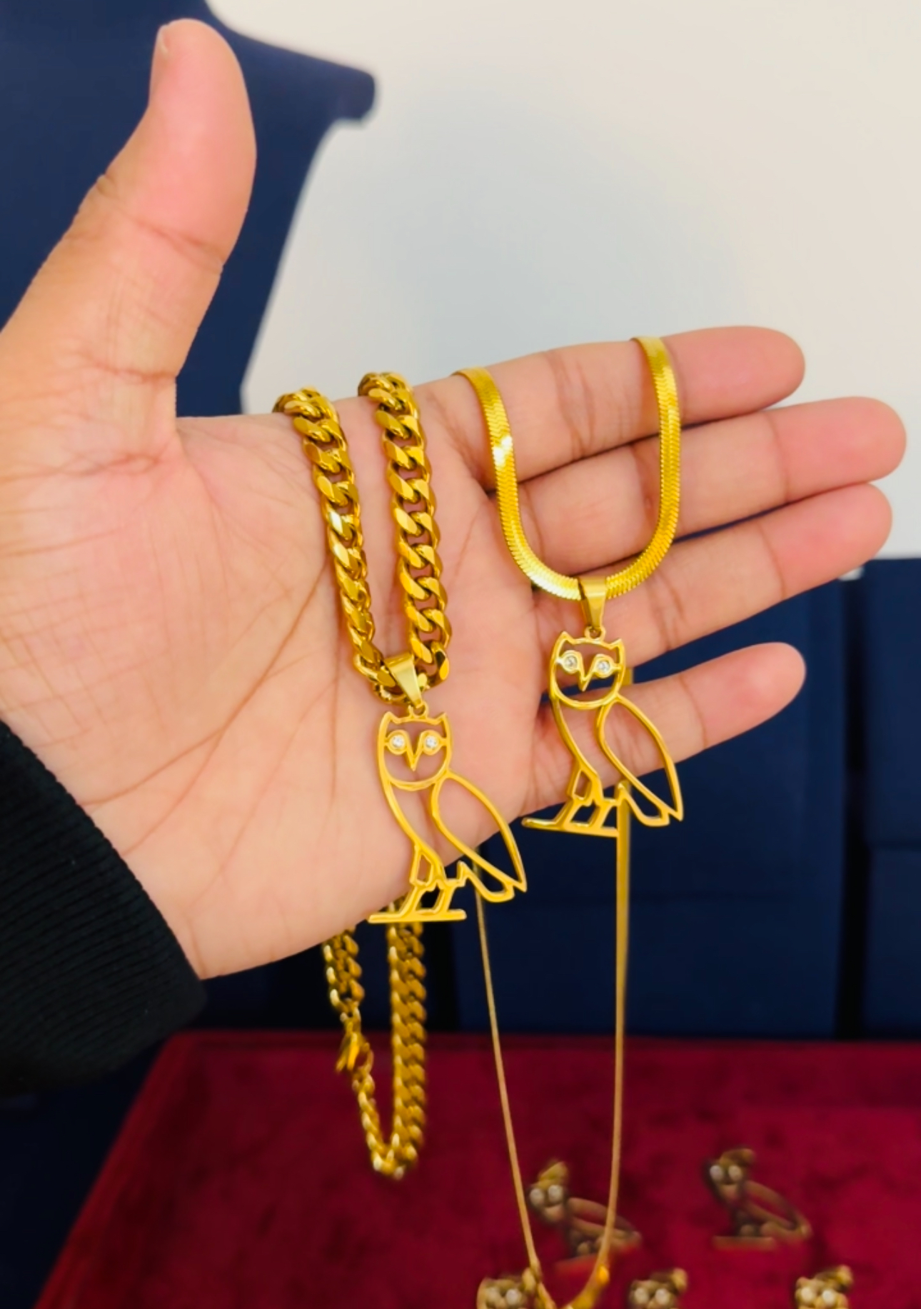 Owl necklace